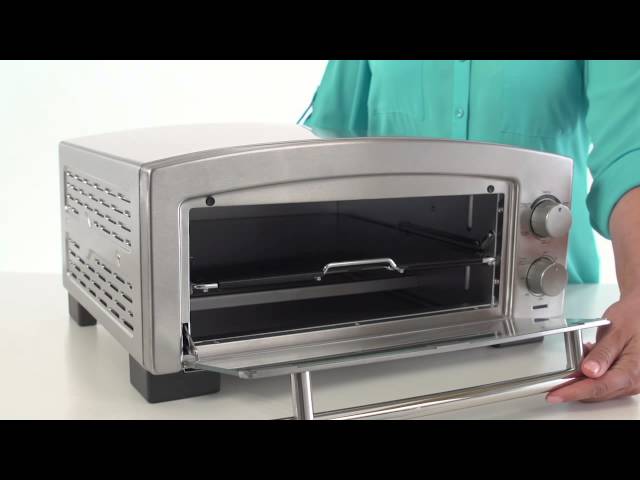 5-Minute Pizza Oven – unsurpassed cooking speed from BLACK+DECKER