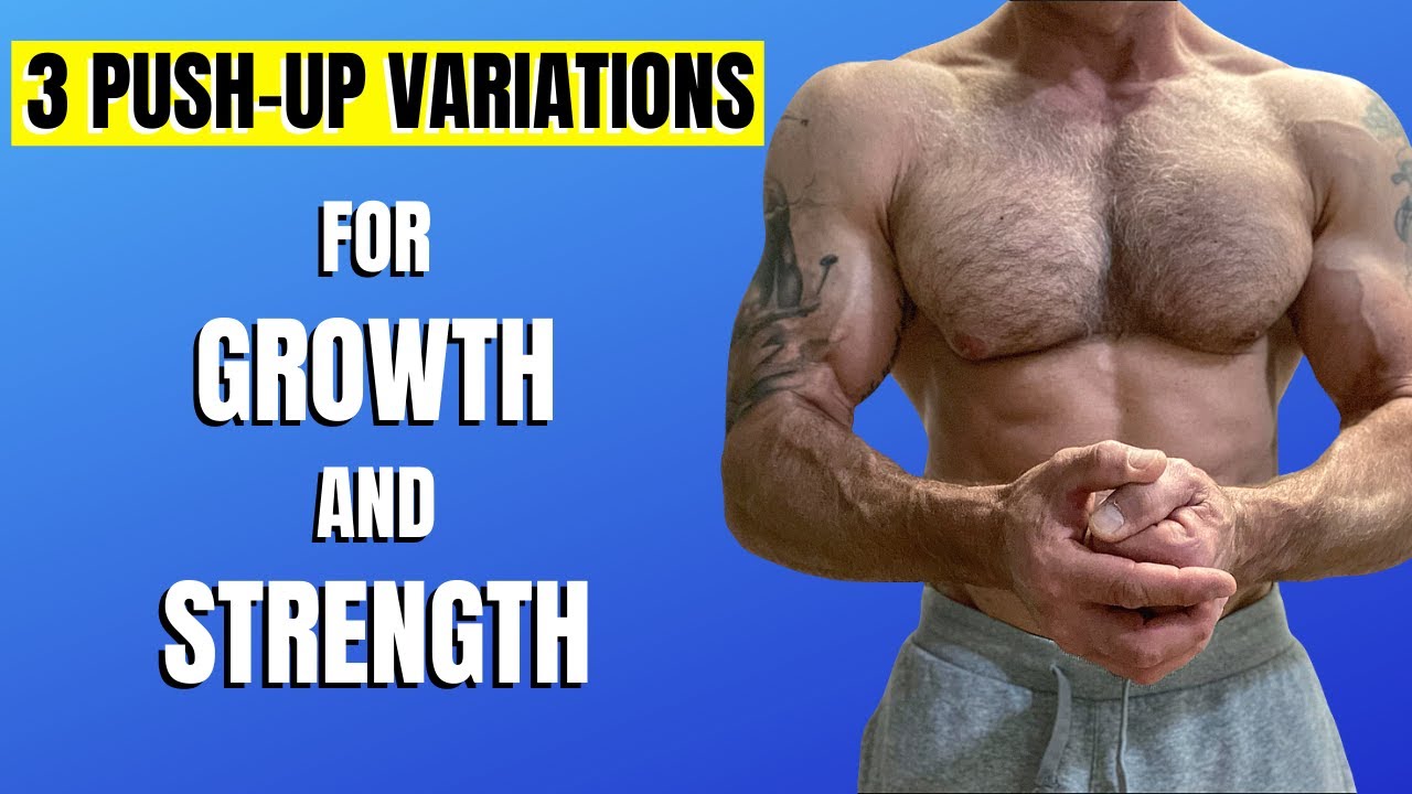 BIGGER CHEST WITH PUSH UPS! - 3 PUSH UP VARIATIONS TO GROW OFF OF ...