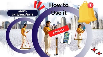 ADMT-3H 3HT2 3HT3 8HT2 8HT3 Groundwater detector de agua How to Operation Use it(Cara Pengoperasian)