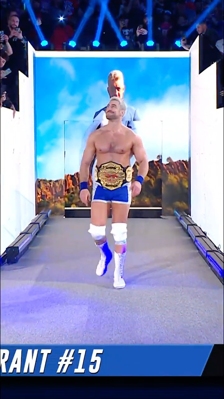 TNA Champion Joe Hendry has entered his FIRST #RoyalRumble! ?