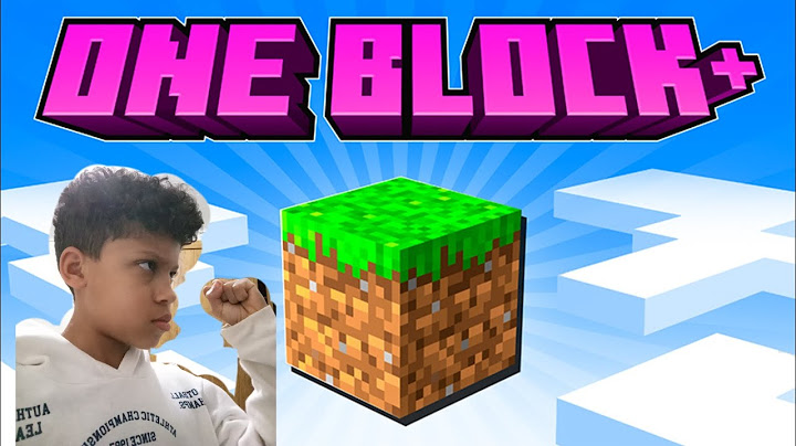 EU TIVE QUE SOBREVIVER SOMENTE EM UM BLOCO NO MINECRAFT *mas acho que não deu muito certo.*