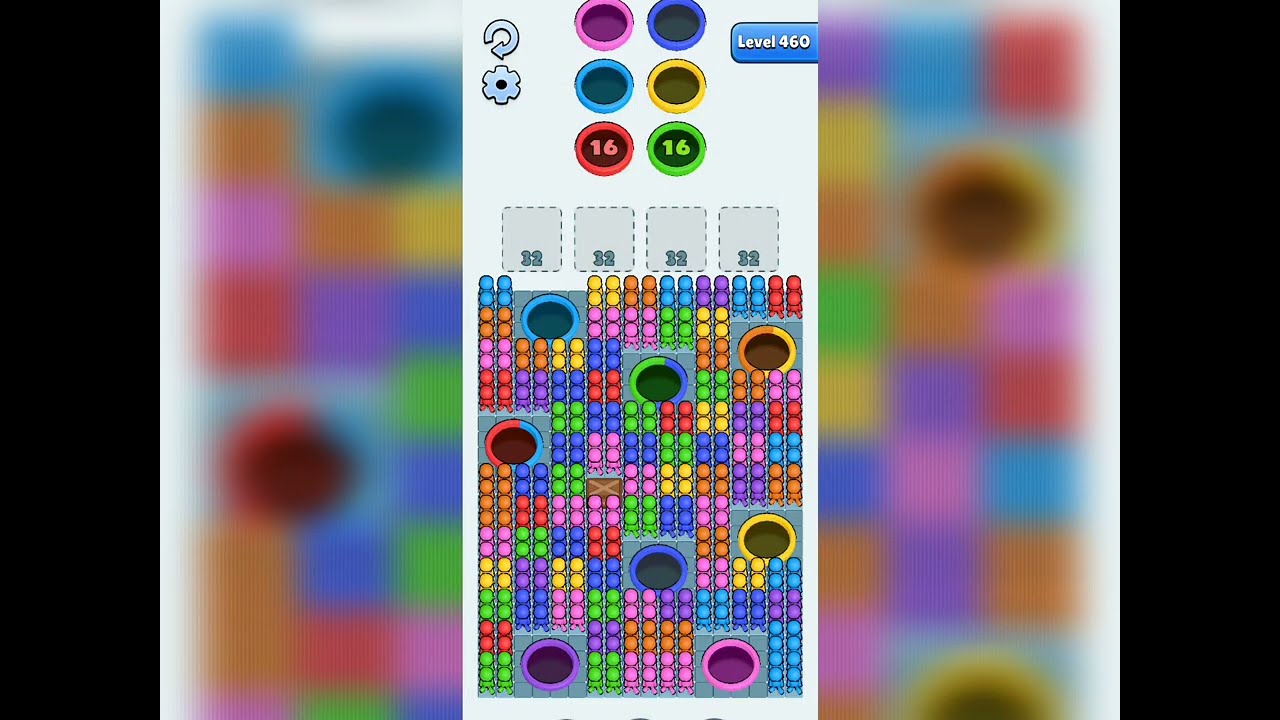 Hole People Level 460 Walkthrough Solution 