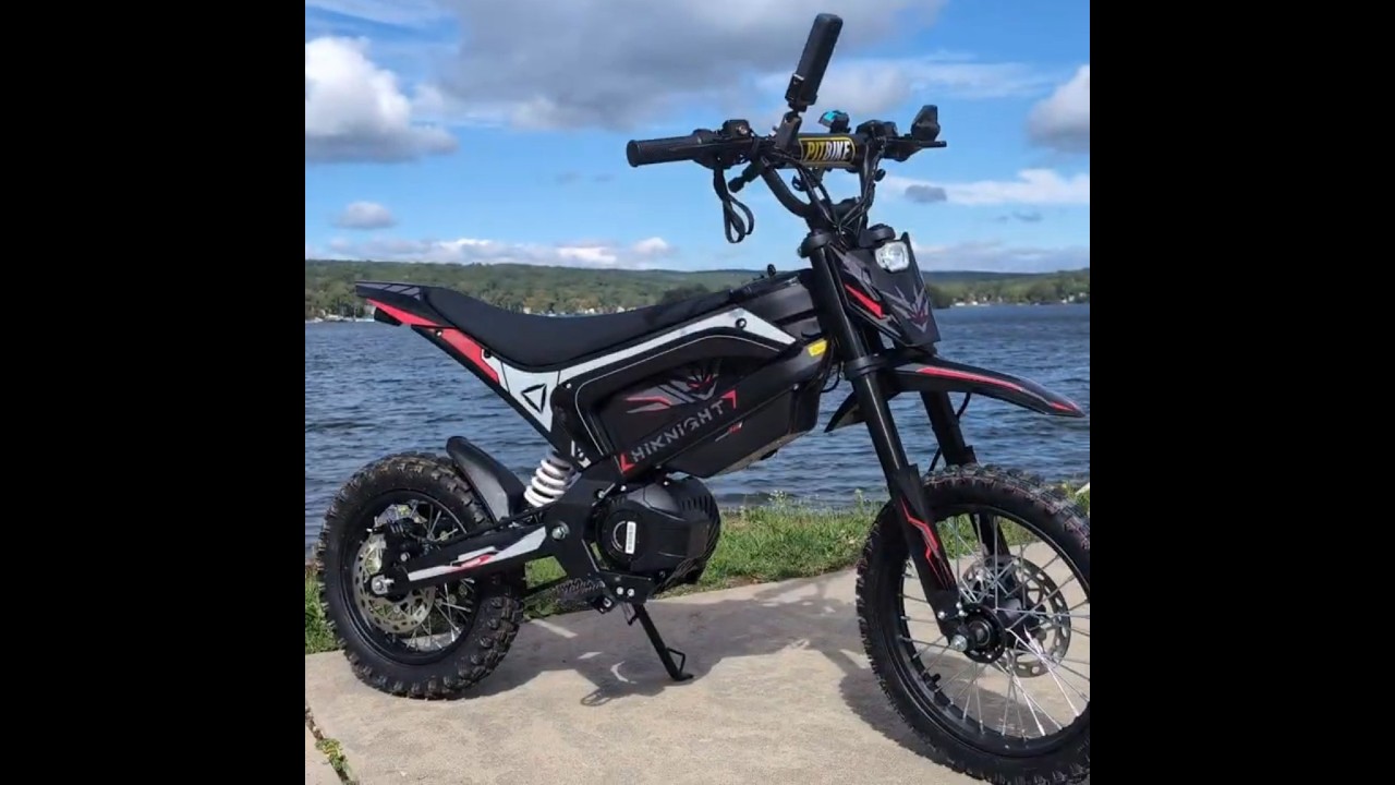 У этого минибайка отличная подвеска! 