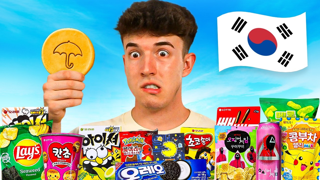 PROBANDO DULCES COREANOS *SON MUY RAROS*