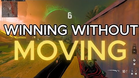 I WON WITHOUT MOVING LOL 😳😳 - MW3 FFA