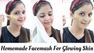 Get Glowing Skin With Homemade Face Mask || Besan Face Masks || Be That Diva screenshot 4