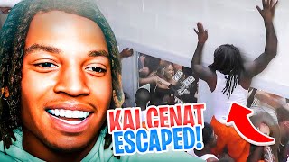 B LOU Reacts To 100 Girls Visit Kai Cenat's Prison...