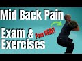 Thoracic spine pain exercise progressions  san diego sports chiropractic