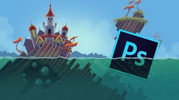 Game Graphic Design tutorial: Learn to create digital 2D Game Graphics in Photoshop from Scratch