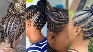 CUTE BRAIDED UPDO HAIRSTYLES FOR BLACK WOMEN AND BLACK GIRLS PART 9