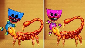 Huggy Wuggy vs Kissy Missy vs Scorpion | Kick the Buddy Mod Poppy Playtime 2 Android Gameplay