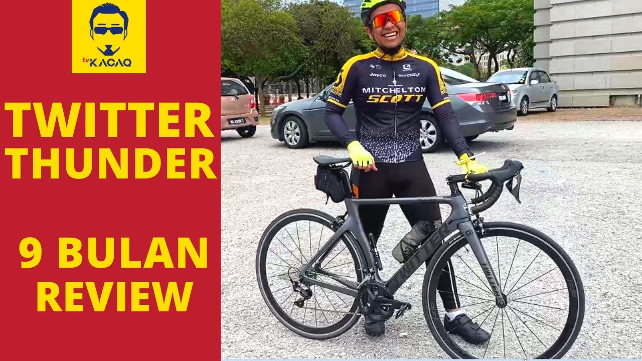 Twitter Thunder Road Bike Malaysia Carbon Aero Shimano 105 Basikal Sepeda Budget Rm4000 Review Youtube