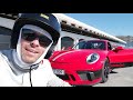 To so sanje  ferrari 458 spider porsche gt3 in amg gt c na dirkalni stezi  vlog 793