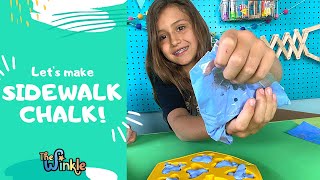 Make Your Own Sidewalk Chalk! Easy DIY for Kids