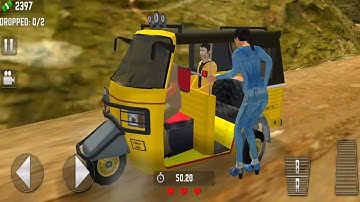 Tuk Tuk Driving Simulator - Realistic Crazy Auto Rickshaw Driver - Android Gameplay