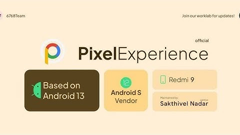Review Update Custom ROM Pixel Experience Plus Android 13 stable | Redmi 9 | Poco M2