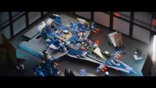 The Lego Movie Benny Spaceship Scene