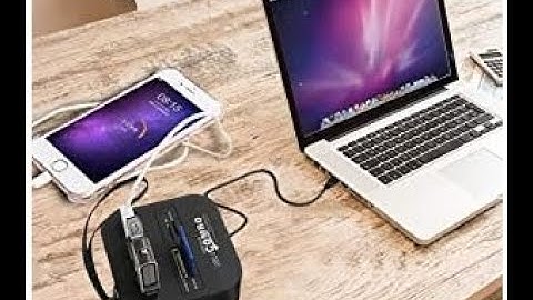 USB Hub 2.0 + Card Reader from TECH TAVKKAL || All in One USB Hub Combo || Buy from Amazon