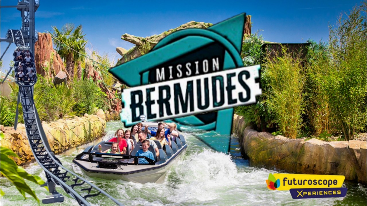 Mission Bermudes (Mack Rides) On Ride / POV 4K - Futuroscope