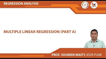 Multiple Linear Regression (Part A)