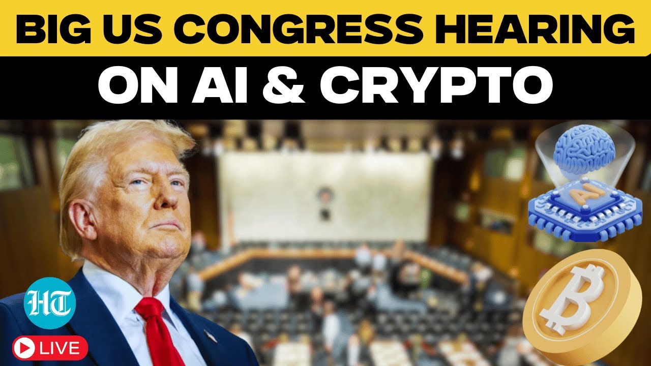US Congress Hearing LIVE | Major Congressional Hearing on AI & Crypto | US  News | Donald Trump News