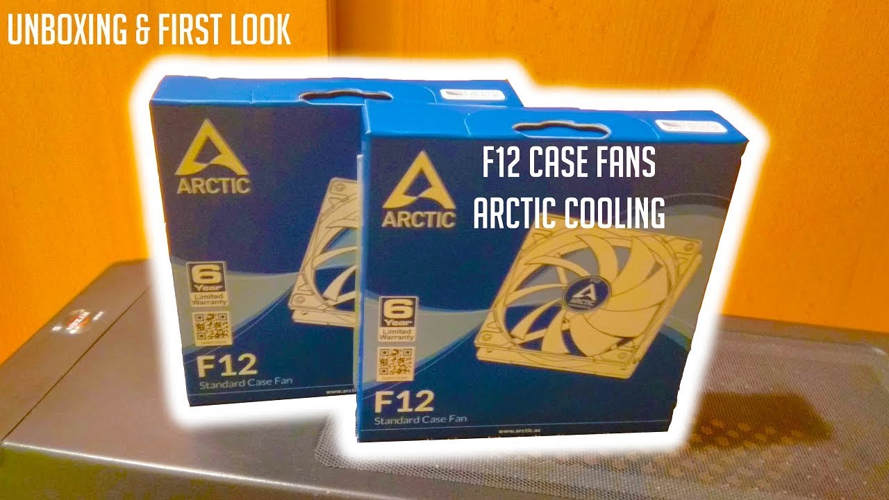Unboxing & First Look - Arctic Cooling F12 Case fans - YouTube