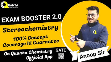 Stereochemistry 3  CSIR NET | IIT GATE | SET | BARC Exam Booster 2.0