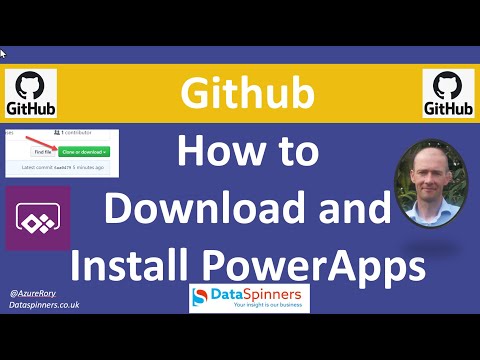 GitHub Tutorial - How to Download and Install PowerApps using the ZIP method