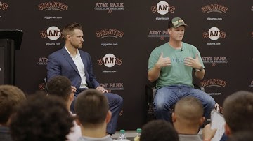 Matt Cain gives advice to 2018 rookies