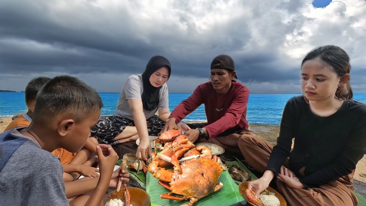 di hadang buaya dan di terpa badai di saat perpetualang bersama keluarga