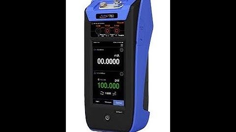 Additel 760 Automatic Handheld Pressure Calibrator