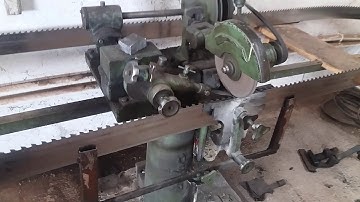 Şerit testere bileme