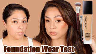 NEW*  LANCÔME IMPROVE FORMULA TEINT IDOLE ULTRA WEAR FOUNDATION WEAR TEST || COMBO SKIN