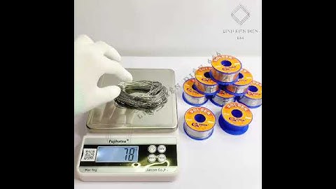 Thiếc Hàn Cao Cấp Nhựa Thông Thiết Hàn Gzhen Cuộn Thiếc Hàn [1.00mm - 100 gram – 13 mét]