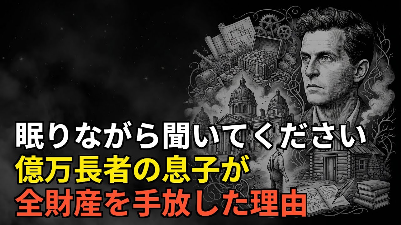 🌙 眠る前に聴く ウィトゲンシュタイン:億万長者の息子が全財産を手放した理由 #睡眠ドキュ