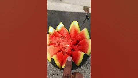 Experiment: Will watermelons  explode if they roll down from a tall building?#shorts