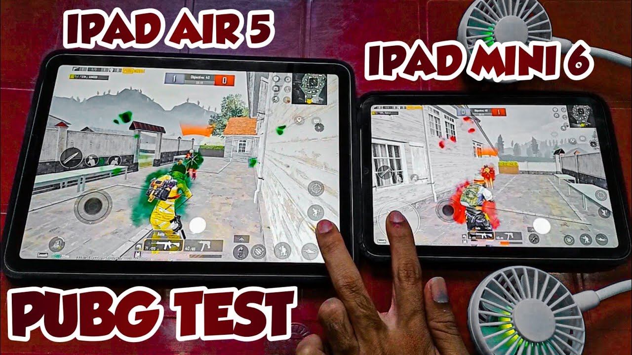 iPad Air 5 (M1) Vs iPad Mini 6 PUBG Test - PUBG Mobile Graphics ...