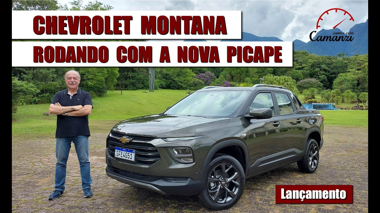 Nova Chevrolet Montana: a fatia bem bolada entre a Strada e a Toro! - Lançamento