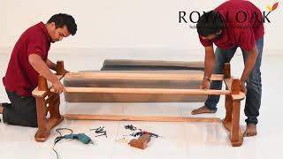 Penang  Malaysian Wooden Sofa Installation video