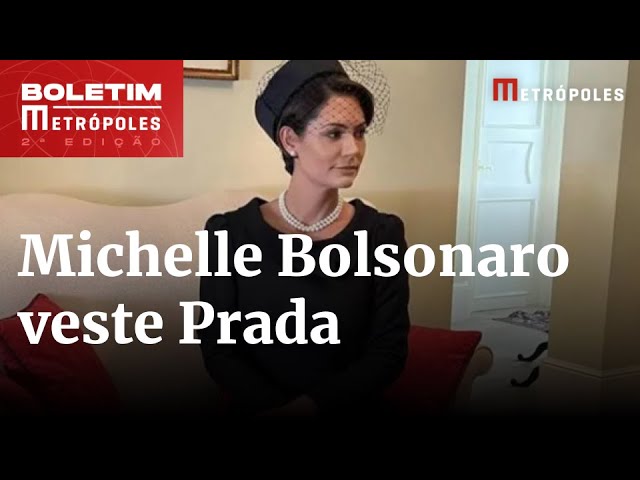 Michelle Bolsonaro sobre ir à Prada: “Tenho independência financeira” |  Boletim Metrópoles 2º - YouTube