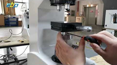 Microvickers hardness tester installation guide video
