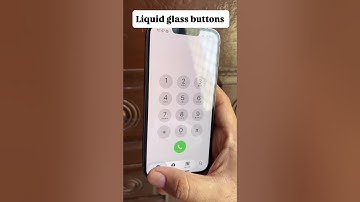 iOS 26 Phone app| Dialer #ios26 #liquidglass #ios #iphone #android16 #iphoneupdates #wwdc25 #tech