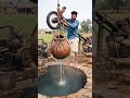 💧 Purane Kuan Se Pani Nikalne Ka Desi Jugaad 😲 | Amazing Village Technology #Shorts