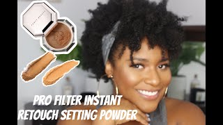 I Tried...Fenty pro filter setting powder (hazelnut &amp; honey)