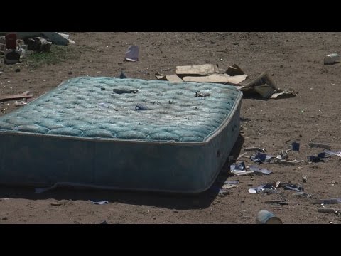 Businesses say homeless camp nearby is a health hazard