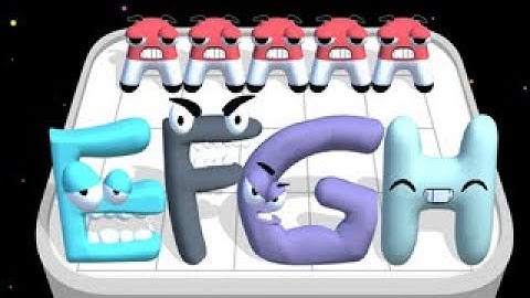 🍎MAX LEVEL in Alphabet Run ABC Letter Go Game New Update