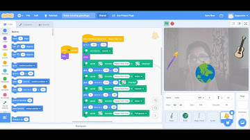 Scratch Video Sensing Play Guitar || Scratch Tutorial for Beginner|| Scratch Video Sensing.