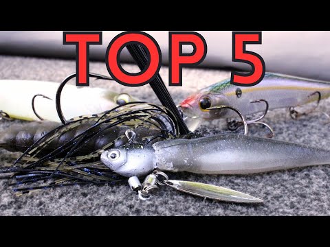 Top 5 Fall Bass Fishing Lures 