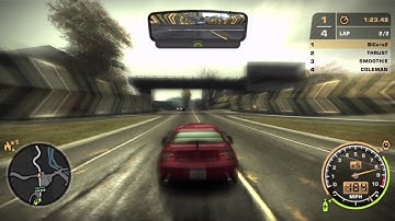 Need for Speed Most Wanted Circuit Boundary on AI mode