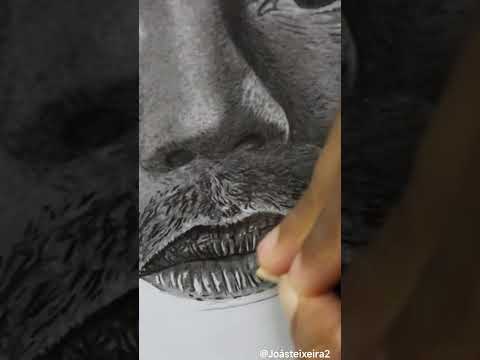 Desenhando Michael B Jordan